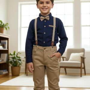 Lacivert Askılı Salopet