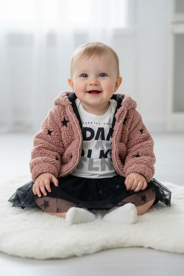 Peluş Hırkalı Tütülü Takım