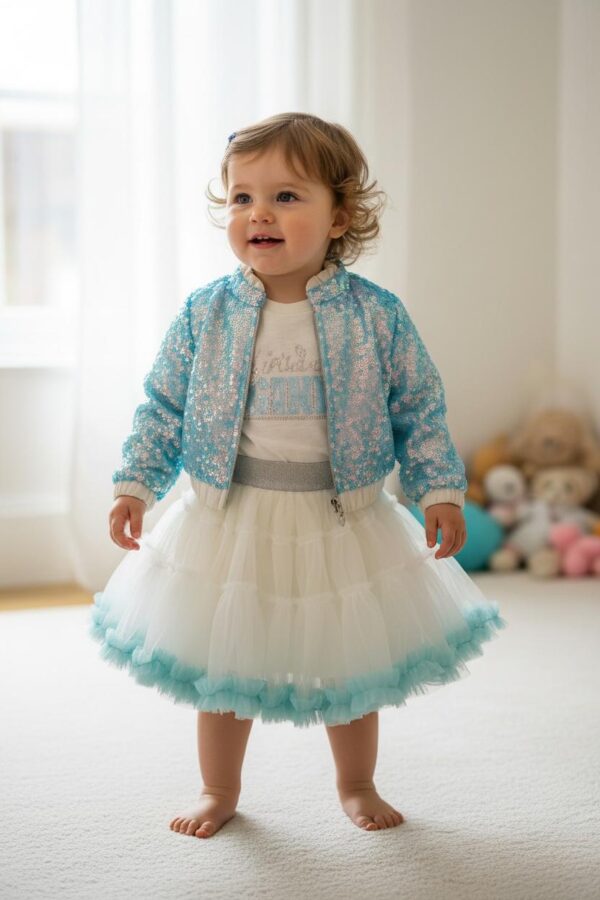 Pul Payetli Tütülü Takım