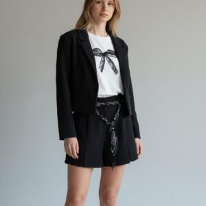 Siyah Garson Kız Takım