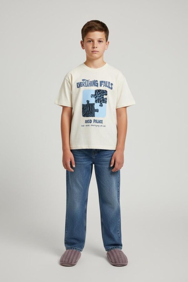 Tişörtlü Kot Takım